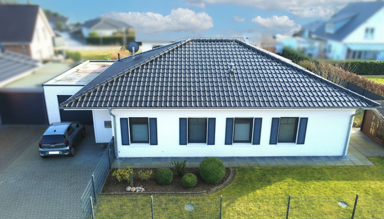 Bungalow in Seenähe ruhig, ebenerdig, modern & sofort bezugsfrei