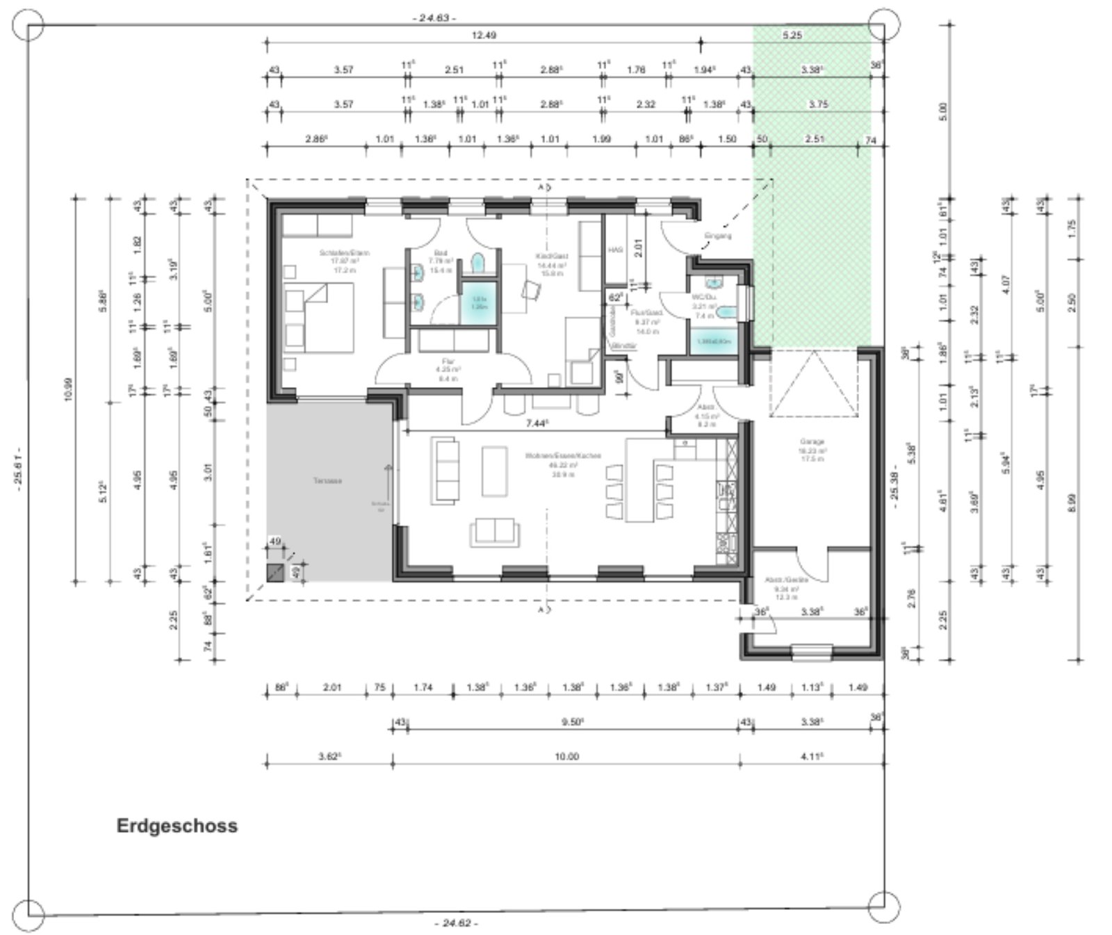 Bungalow in Seenähe ruhig, ebenerdig, modern & sofort bezugsfrei