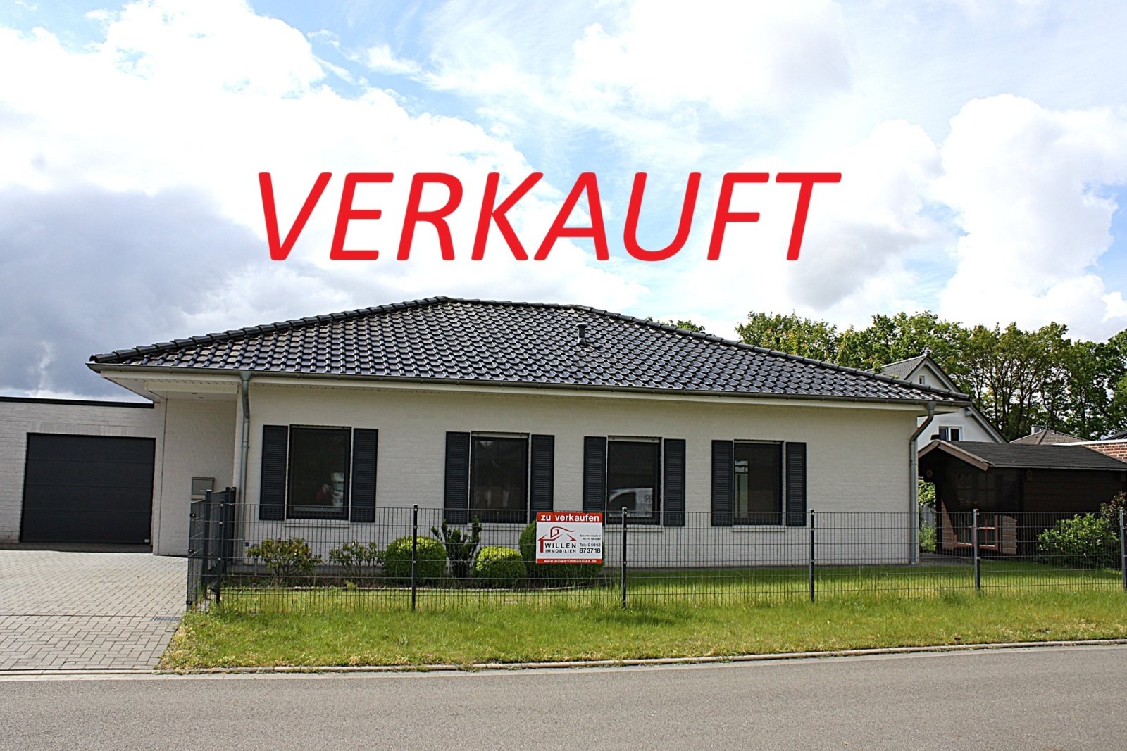 ***VERKAUT*** Bungalow in Seenähe ruhig, ebenerdig, modern & sofort bezugsfrei